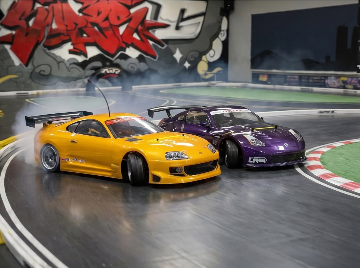 Orbital RC Friday Drift Night — indoor RCP P-tile track in St Albans, Hertfordshire